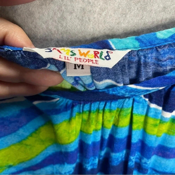 Jams World Lil’ People Vintage Spaghetti Strap Midi Dress - Picture 3 of 4